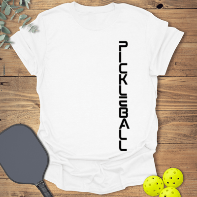 Vertical Pickleball T-Shirt - Graphic Tee - Gift for Pickleball Players - Unisex