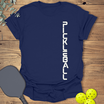 Vertical Pickleball T-Shirt - Graphic Tee - Gift for Pickleball Players - Unisex