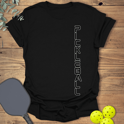 Vertical Pickleball T-Shirt - Graphic Tee - Gift for Pickleball Players - Unisex