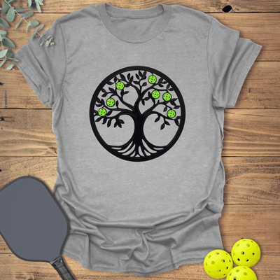 Pickleball Tree of Life T-Shirt - Graphic Tee - Gift for Pickleball Players - Unisex