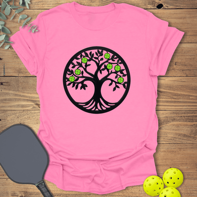Pickleball Tree of Life T-Shirt - Graphic Tee - Gift for Pickleball Players - Unisex