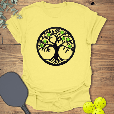 Pickleball Tree of Life T-Shirt - Graphic Tee - Gift for Pickleball Players - Unisex