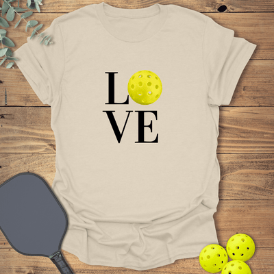Pickleball Love T-Shirt - Graphic Tee - Gift for Pickleball Players - Unisex