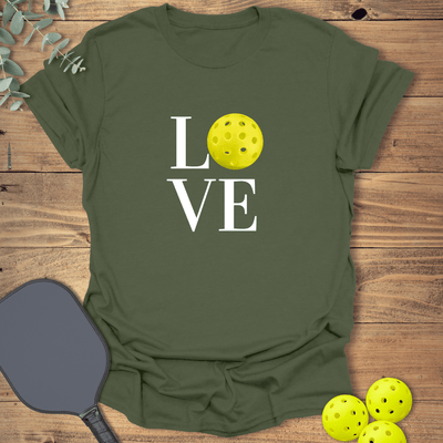 Pickleball Love T-Shirt - Graphic Tee - Gift for Pickleball Players - Unisex