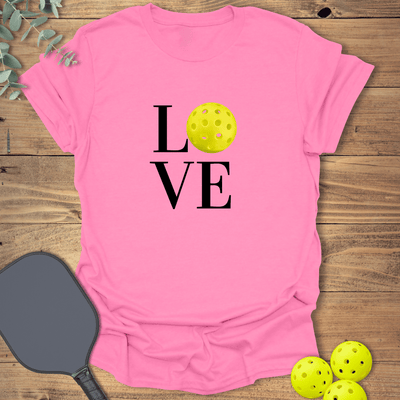 Pickleball Love T-Shirt - Graphic Tee - Gift for Pickleball Players - Unisex