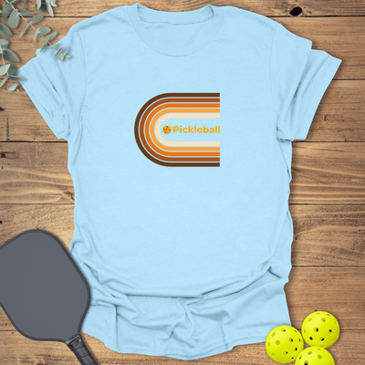 Retro Wrap Pickleball T-Shirt - Graphic Tee - Gift for Pickleball Players - Unisex