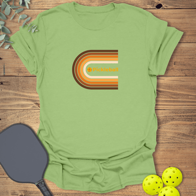 Retro Wrap Pickleball T-Shirt - Graphic Tee - Gift for Pickleball Players - Unisex