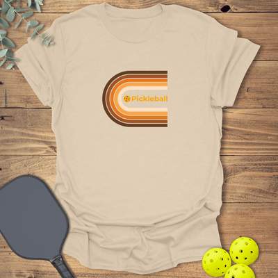 Retro Wrap Pickleball T-Shirt - Graphic Tee - Gift for Pickleball Players - Unisex
