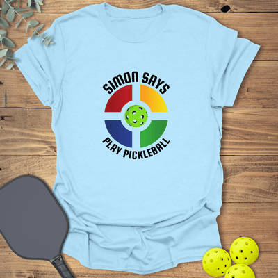 Simon Says Pickleball T-Shirt - Graphic Tee - Gift for Pickleball Players - Unisex