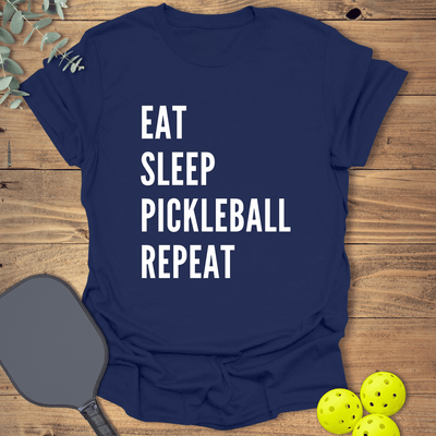 Eat Sleep Repeat T-Shirt - Graphic Tee - Unisex
