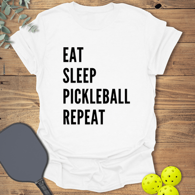 Eat Sleep Repeat T-Shirt - Graphic Tee - Unisex