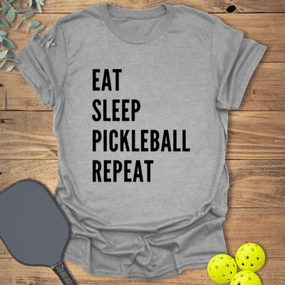 Eat Sleep Repeat T-Shirt - Graphic Tee - Unisex