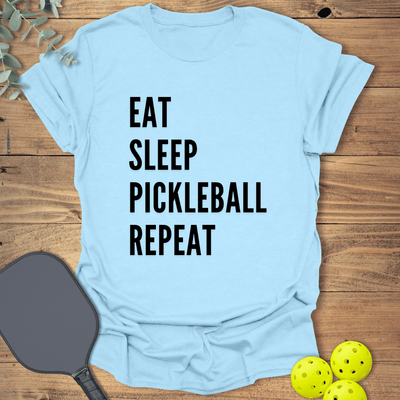 Eat Sleep Repeat T-Shirt - Graphic Tee - Unisex