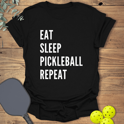 Eat Sleep Repeat T-Shirt - Graphic Tee - Unisex