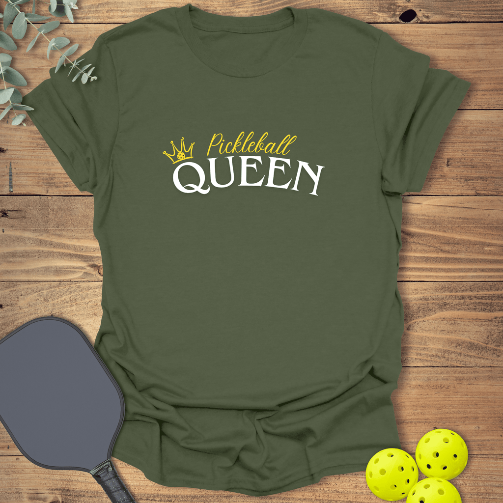 Pickleball Queen T-Shirt - Graphic Tee - Gift for Pickleball Players - Unisex