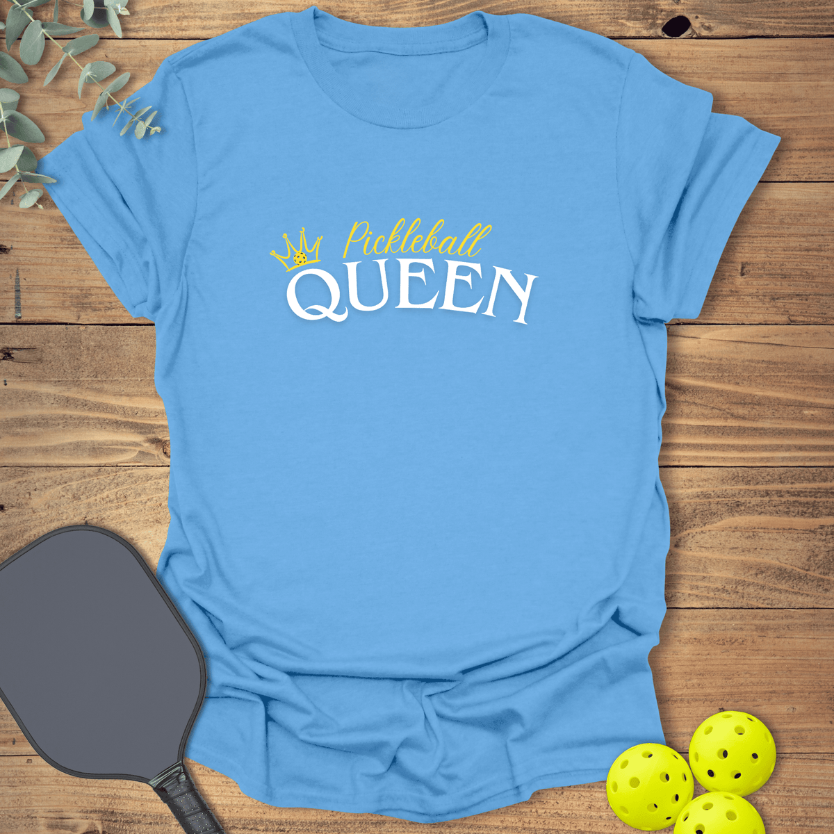 Pickleball Queen T-Shirt - Graphic Tee - Gift for Pickleball Players - Unisex