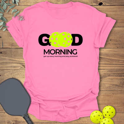 Get Up & Play Pickleball T-Shirt - Graphic Tee - Gift for Pickleball Players - Unisex