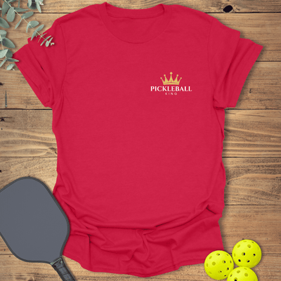 King Pickleball T-Shirt - Graphic Tee - Gift for Pickleball Players - Unisex
