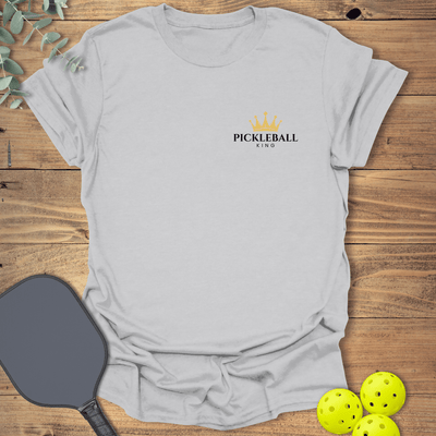 King Pickleball T-Shirt - Graphic Tee - Gift for Pickleball Players - Unisex