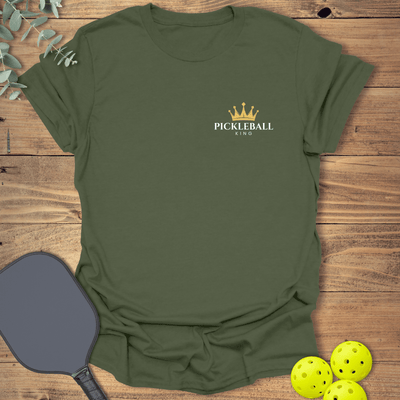 King Pickleball T-Shirt - Graphic Tee - Gift for Pickleball Players - Unisex