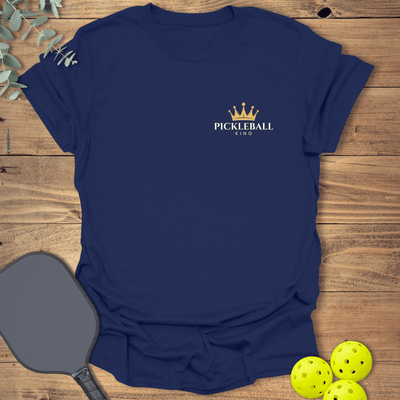 King Pickleball T-Shirt - Graphic Tee - Gift for Pickleball Players - Unisex