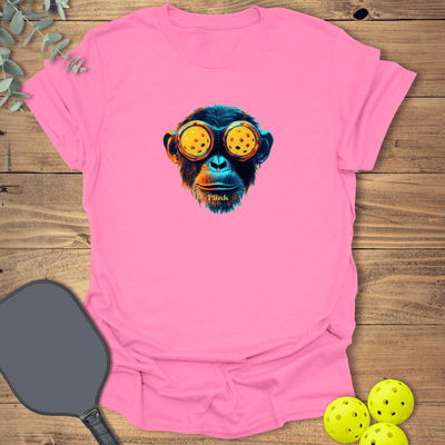 BladeZ the Chimp Pickleball T-Shirt - Graphic Tee - Gift for Pickleball Players - Unisex
