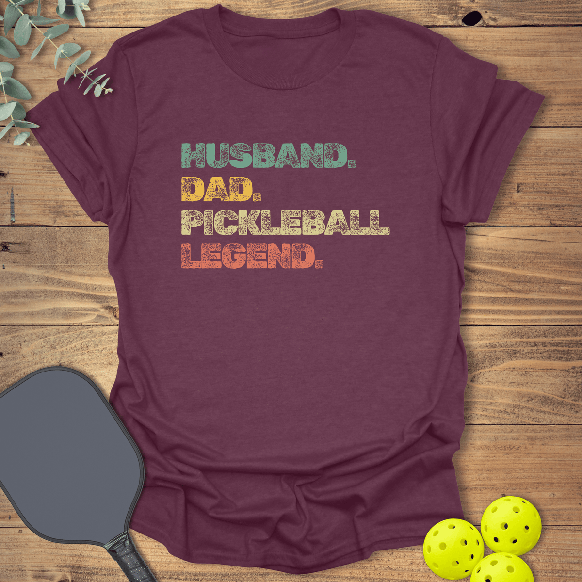 Husband Dad Legend T-Shirt - Graphic Tee - Unisex