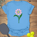 Paddle Flower Pickleball T-Shirt - Graphic Tee - Gift for Pickleball Players - Unisex