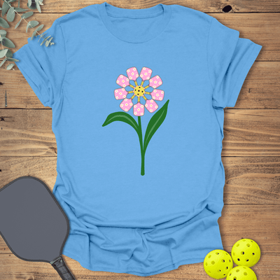 Paddle Flower Pickleball T-Shirt - Graphic Tee - Gift for Pickleball Players - Unisex