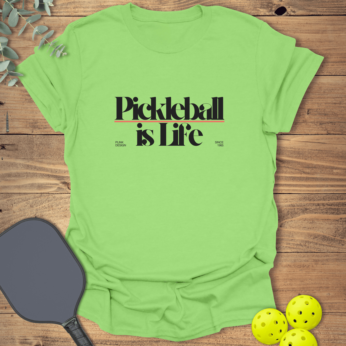 Pickleball is Life T-Shirt - Graphic Tee - Gift for Pickleball Players - Unisex