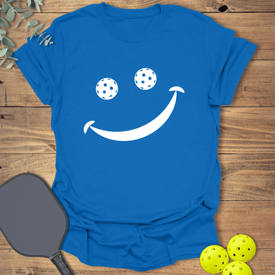 Classic Smile Pickleball T-Shirt - Graphic Tee - Gift for Pickleball Players - Unisex