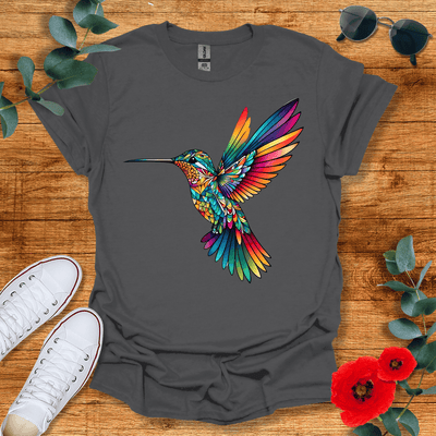 Flying Hummingbird T-Shirt - Nature Lover Graphic Tee - Gift for Nature Lovers - Unisex