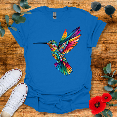 Flying Hummingbird T-Shirt - Nature Lover Graphic Tee - Gift for Nature Lovers - Unisex