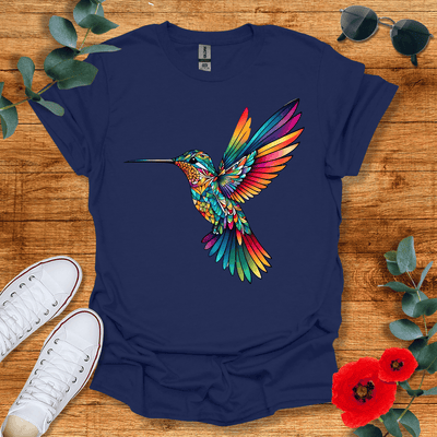 Flying Hummingbird T-Shirt - Nature Lover Graphic Tee - Gift for Nature Lovers - Unisex