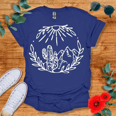 Cactus Summer T-Shirt - Nature Lover Graphic Tee - Gift for Nature Lovers - Unisex