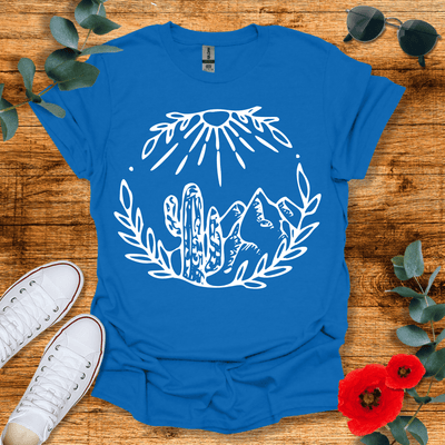 Cactus Summer T-Shirt - Nature Lover Graphic Tee - Gift for Nature Lovers - Unisex