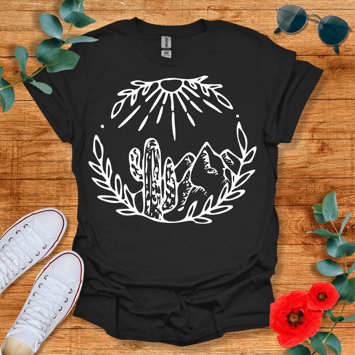 Cactus Summer T-Shirt - Nature Lover Graphic Tee - Gift for Nature Lovers - Unisex