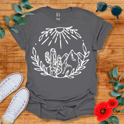 Cactus Summer T-Shirt - Nature Lover Graphic Tee - Gift for Nature Lovers - Unisex