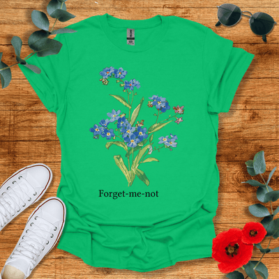 Forget Me Not T-Shirt - Nature Lover Graphic Tee - Gift for Nature Lovers - Unisex