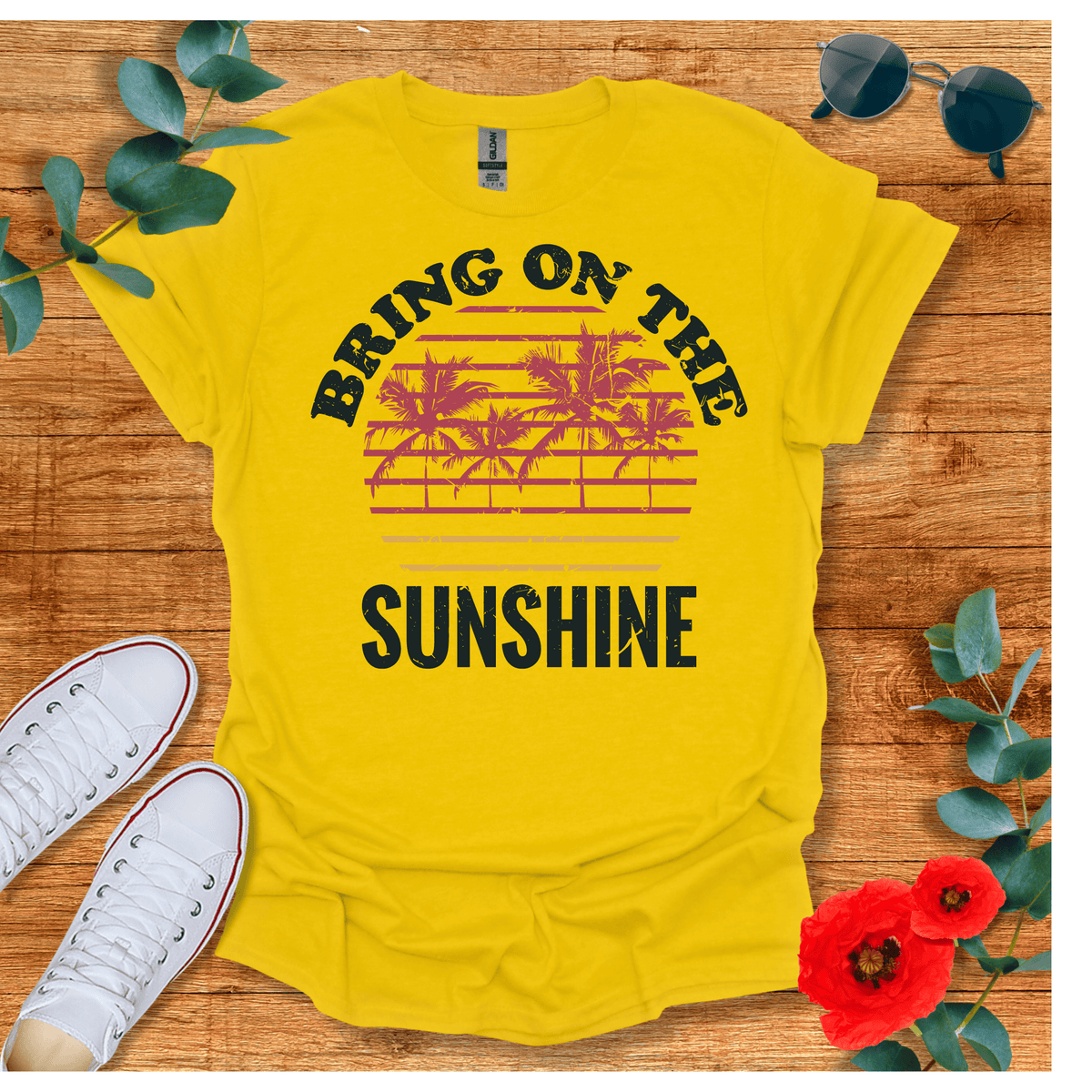 Bring on the Sunshine T-Shirt - Nature Lover Graphic Tee - Gift for Nature Lovers - Unisex