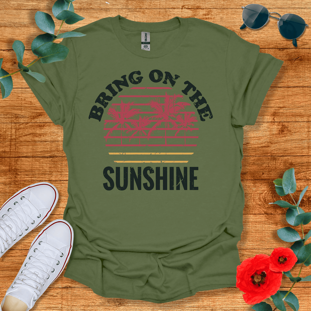 Bring on the Sunshine T-Shirt - Nature Lover Graphic Tee - Gift for Nature Lovers - Unisex