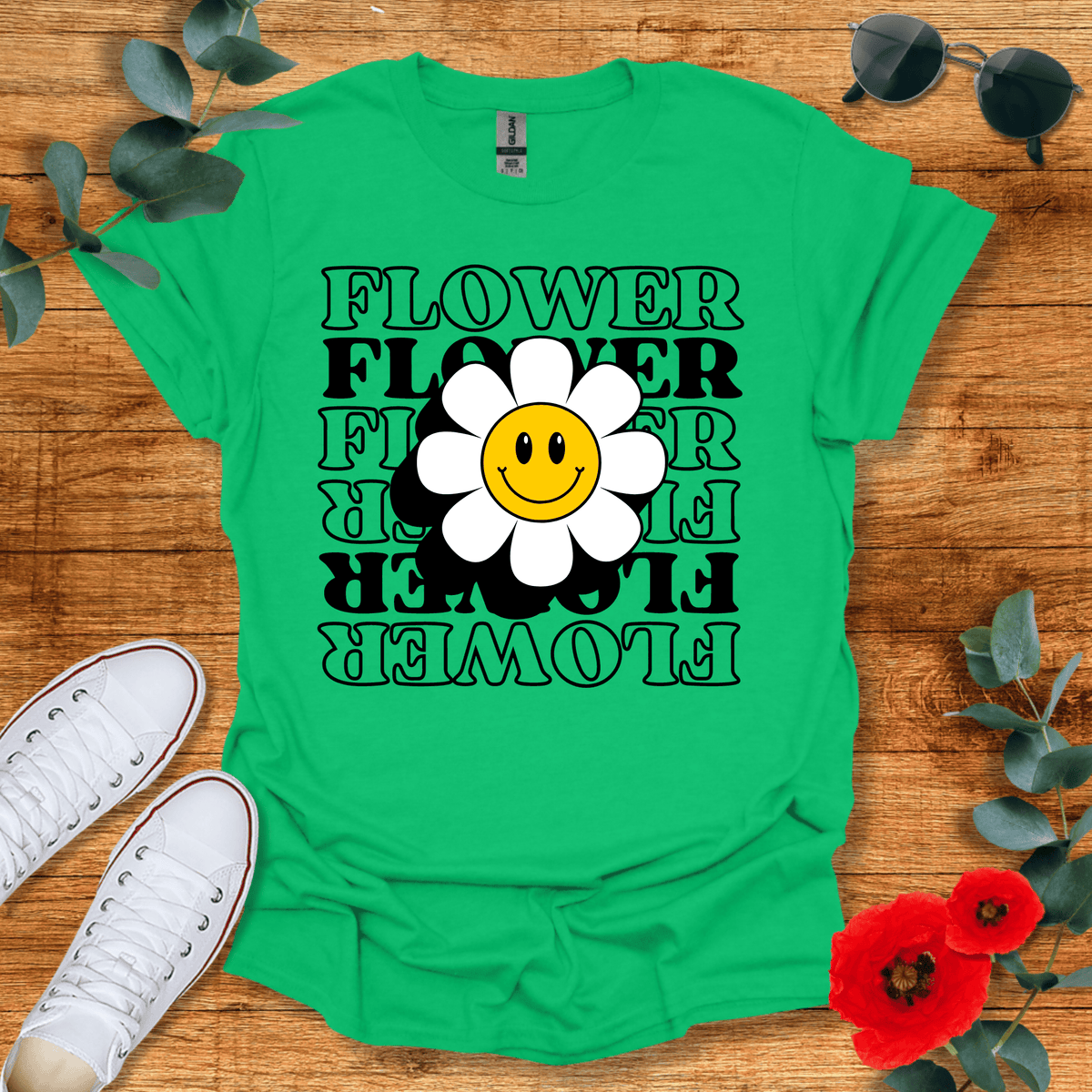 Flower Power T-Shirt - Nature Lover Graphic Tee - Gift for Nature Lovers - Unisex