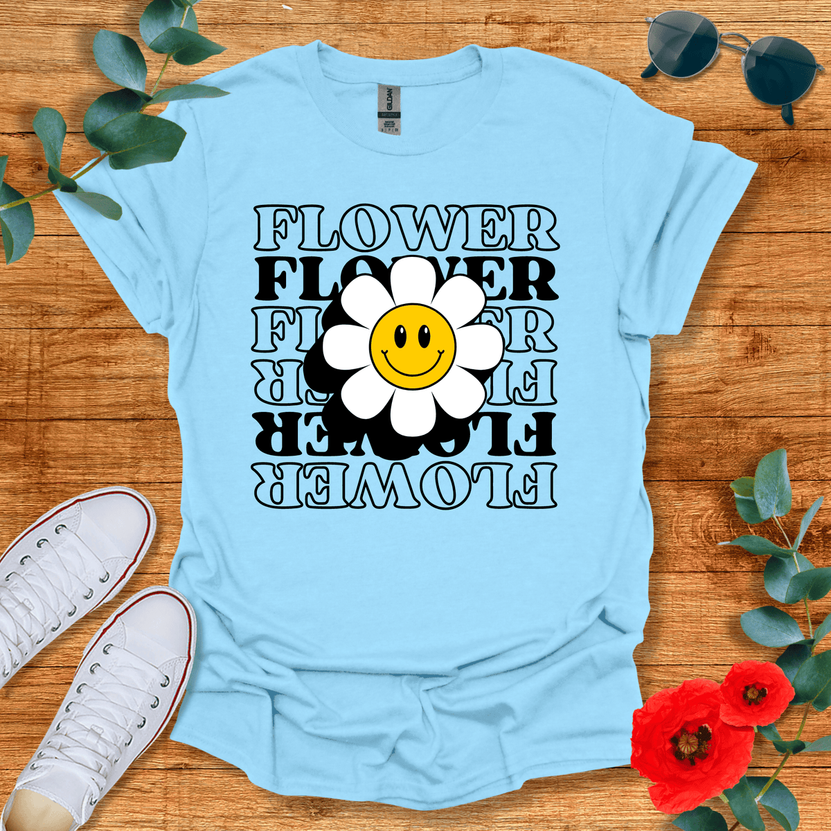 Flower Power T-Shirt - Nature Lover Graphic Tee - Gift for Nature Lovers - Unisex