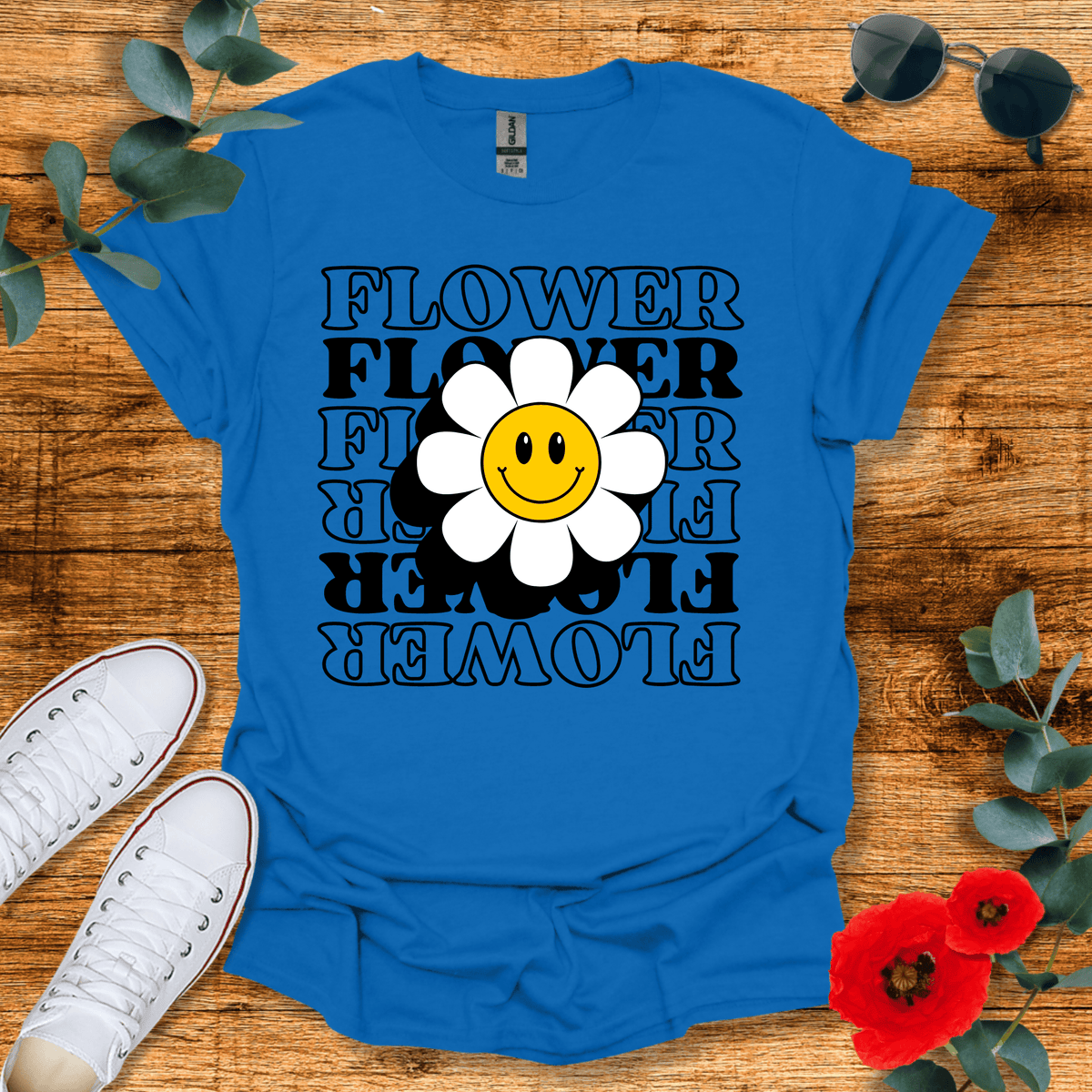 Flower Power T-Shirt - Nature Lover Graphic Tee - Gift for Nature Lovers - Unisex