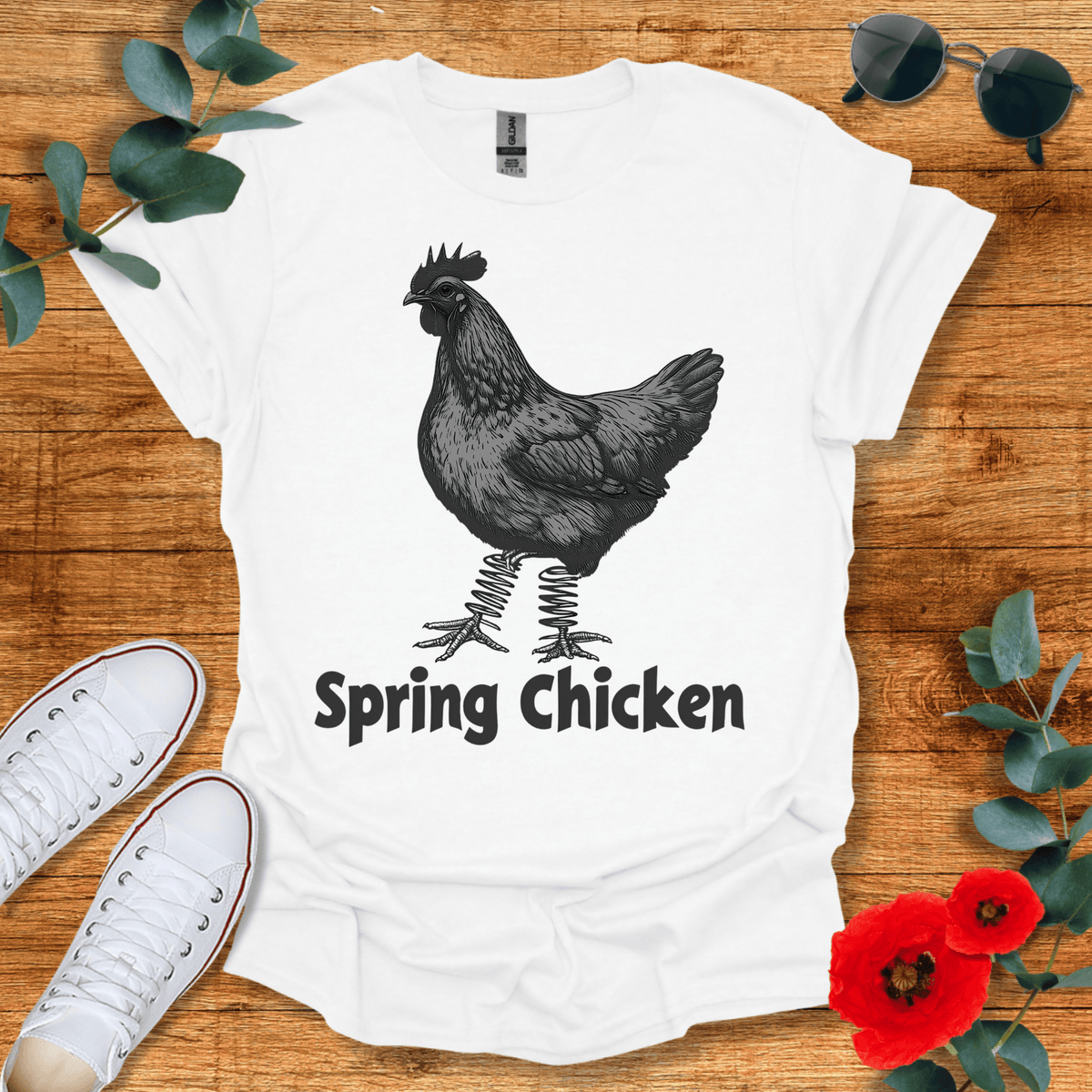 Chicken Springs T-Shirt - Nature Lover Graphic Tee - Gift for Nature Lovers - Unisex