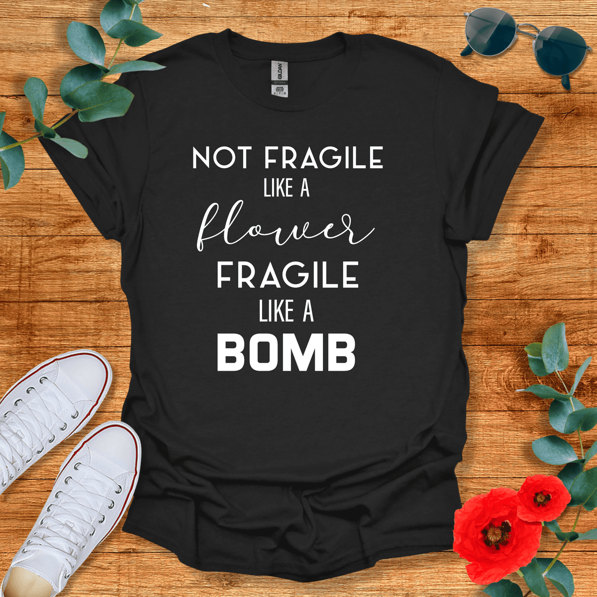 Fragile T-Shirt - Nature Lover Graphic Tee - Gift for Nature Lovers - Unisex