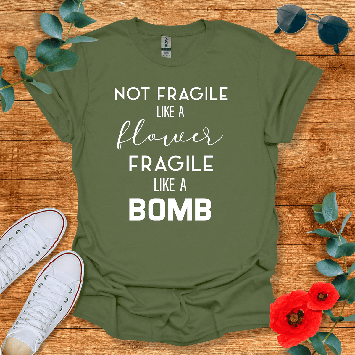 Fragile T-Shirt - Nature Lover Graphic Tee - Gift for Nature Lovers - Unisex