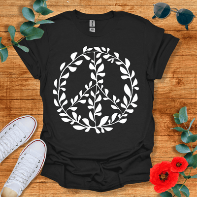 Flower Peace T-Shirt - Nature Lover Graphic Tee - Gift for Nature Lovers - Unisex