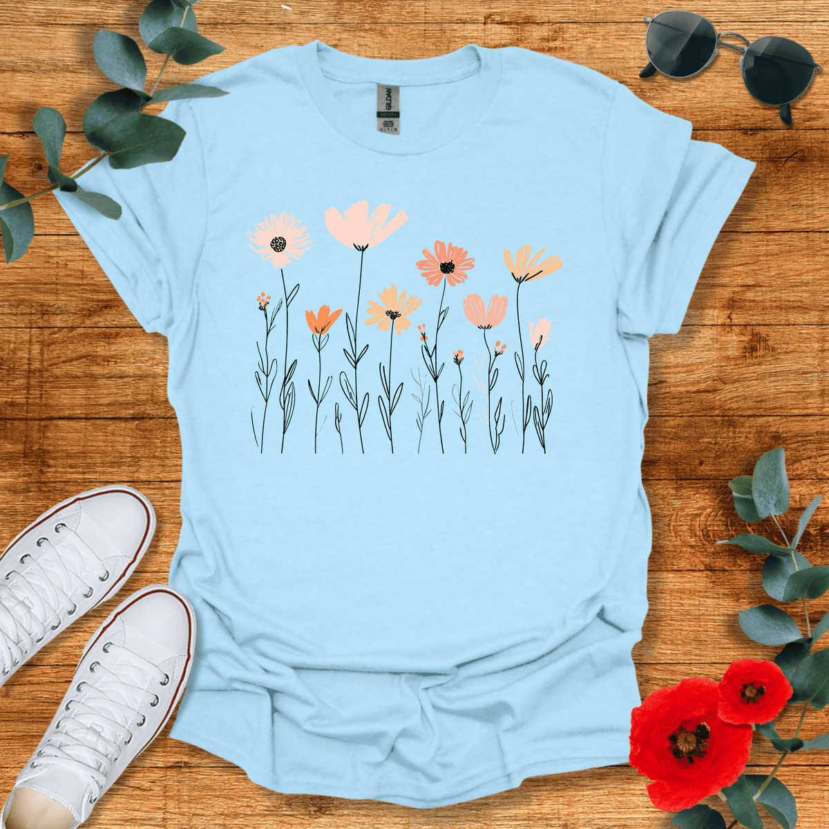 Botanical Bliss T-Shirt - Nature Lover Graphic Tee - Gift for Nature Lovers - Unisex