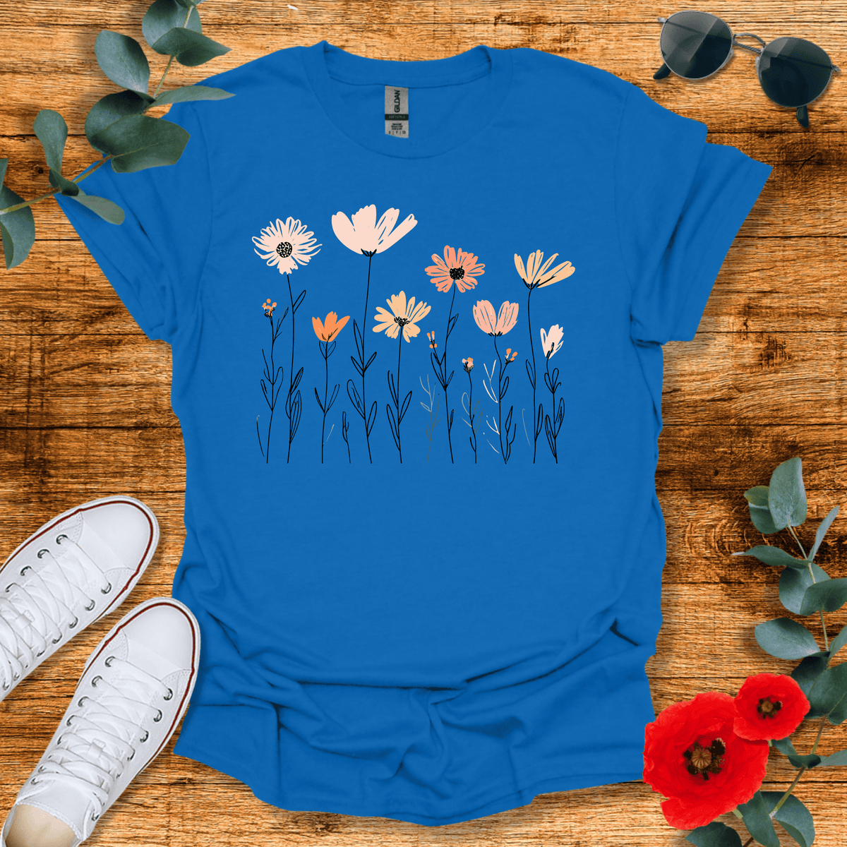 Botanical Bliss T-Shirt - Nature Lover Graphic Tee - Gift for Nature Lovers - Unisex